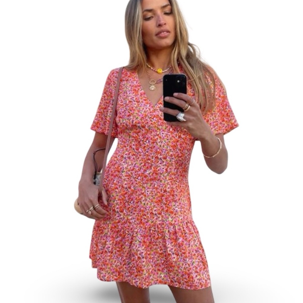 Never Fully Dressed Peony Mini Clover Dress Size 10 Romantic Floral Feminine